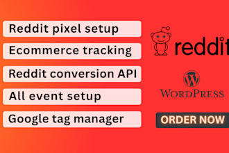set up reddit pixel conversion API, server side tracking