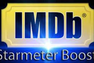 boost your imdb starmeter rank imdb page imbd movie imdb profile review rating
