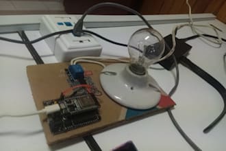 develop a complete iot solution with microcontrollers and web UI