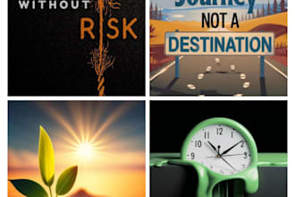 design inpirational and aesthetic quote images for social media