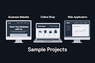 create a custom responsive website or web app with PHP and python