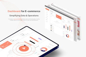 design modern UI UX for dashboard