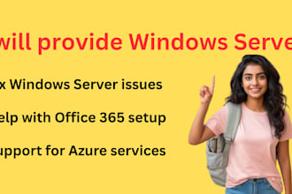 provide windows server, office 365 and azure support