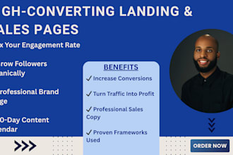 write high converting landing pages and sales pages