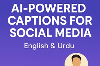 write ai powered captions for social media