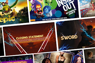 create film pitch deck and web, series and reality tv shows deck in 24 hours