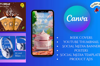 create social media templates, logo, business cards