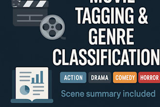 tag and classify movies or ott content by genre and rating