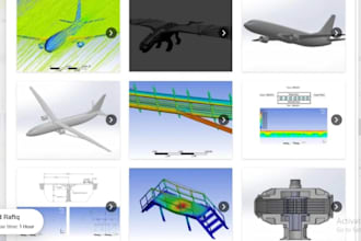 do aerospace mechanical cfd fea ansys cad cam projects