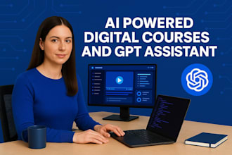 build ai powered digital courses and gpt assistants chatgpt prompt open ai