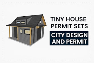 do tiny house permit sets design and city permit