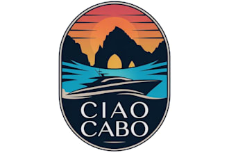 design a professional and creative boat tour logo for your travel brand