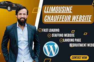design converting airport transfer limousine chauffeur uber taxi booking website