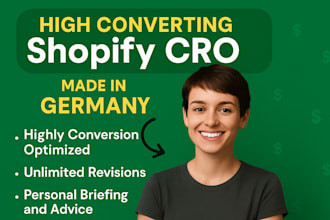 create cro shopify store conversion optimized shopify website