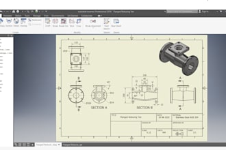 design 3d models and engineering drawings with stress analysis in inventor