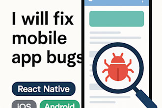 fix react native bugs and reskin expo apps fast