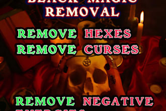 cast curse removal spell, remove black magic, hex removal, powerful cleansing