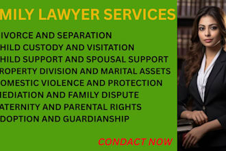 your family lawyer for divorce, child custody and document review