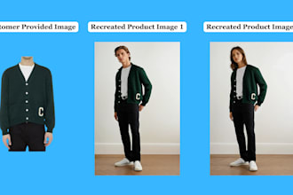 dress realistic ai models with your own products