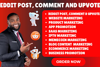 manage reddit post comments for business website link saas iptv ecommerce