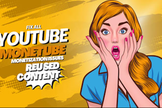 fix youtube monetization issues, adsense errors and reused content
