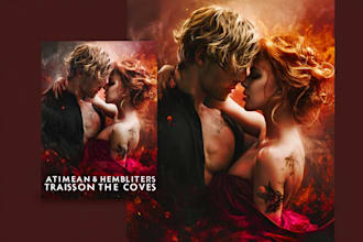 design stunning romance book cover or adult book cover