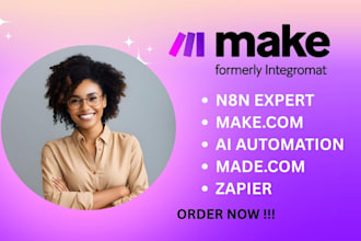 webhook made com make com open ai integration consultation zapier