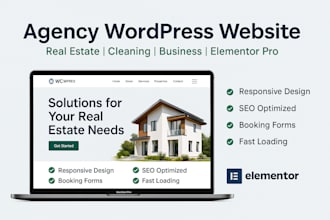 build real estate agency idx wordpress website property listing realtor website