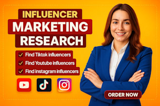 research top micro instagram, tiktok, or youtube influencer for brand outreach