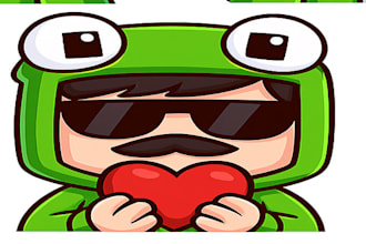 create high quality twitch emotes for a very cheap price