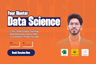 teach you data science, data analysis, analytics or visualization and ai, ml