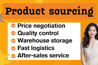 be a sourcing agent, find china supplier,product sourcing