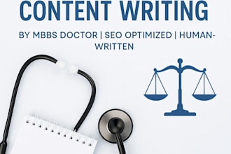 write medico legal articles and forensic content as a doctor