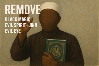 remove black magic, evil entities, jinn,demon and witchcraft