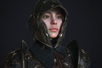 do 3d realistic character, aaa 3d game character, environment ,unity, ue5