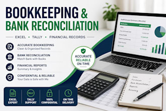 do bookkeeping and bank reconciliation