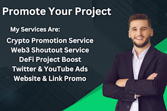 promote share website link app to 800m crypto web3 on my twitter, ig, facebook