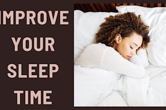 create a sleeping plan that will improve health and rest