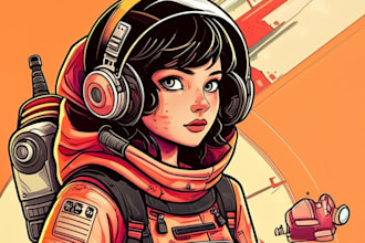 create, sci fi illustration and sci fi art