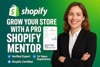 coach you to build and scale a profitable shopify store