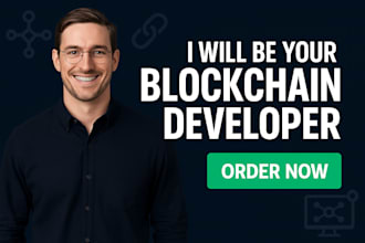 be your blockchain developer for web3, smart contracts, dex, defi, solana, evms