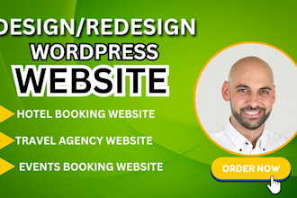 create a booking website for hotel, vacation rental, or travel agency