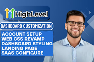 gohighlevel dashboard setup, login page, whitelabelling, a2p 10dlc, ghl expert