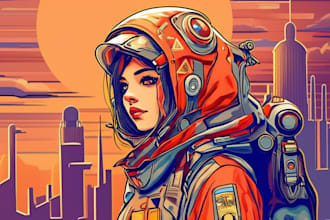do sci fi illustration and sci fi art