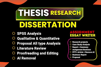 research, phd thesis, master dissertations, research proposal, dnp in any field