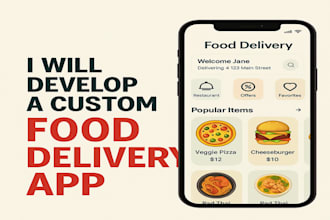 develop a custom food delivery app like uber eats or glovo