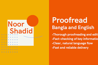proofread fact check and refine your english content