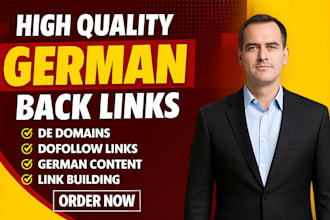 provide dr 90 dofollow guest post german backlinks