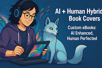 create scroll stopping ebook covers for you ai human hybrid