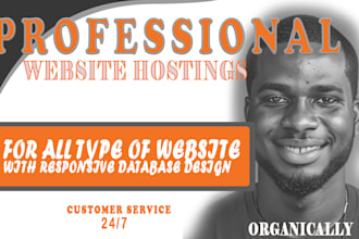 host, carry out work and or maintain your wordpress website
